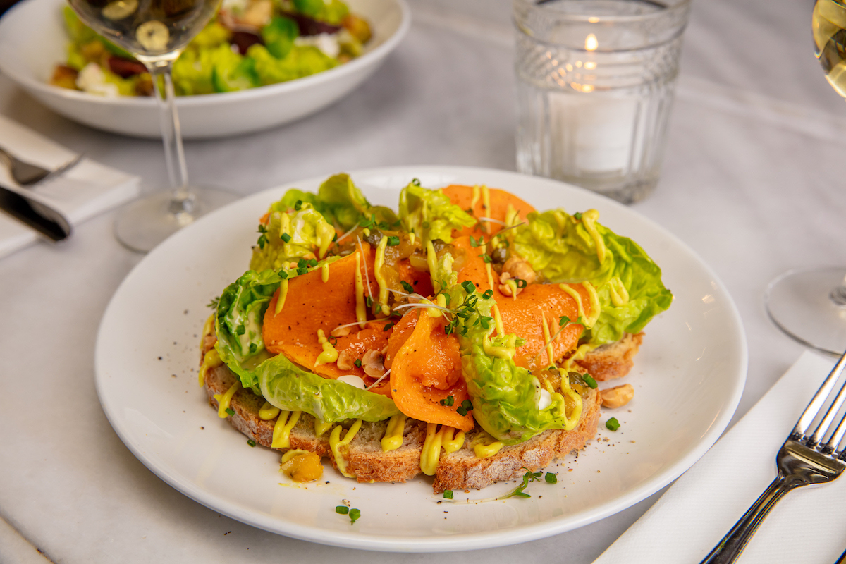 vegetarisch lunchen bij De Generaal